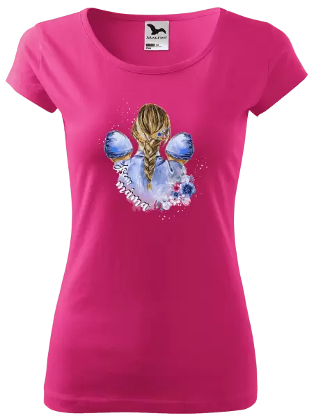 Dámské tričko Jsem máma - dva chlapečci