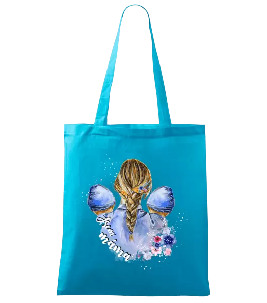 Látková taška Jsem máma - dva chlapečci