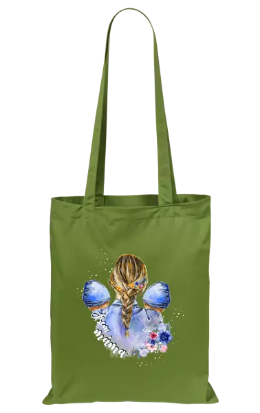 Látková taška Jsem máma - dva chlapečci