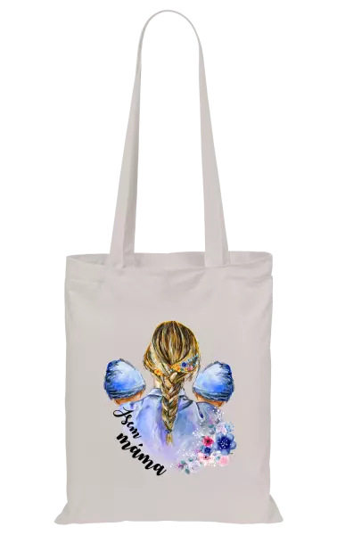 Látková taška Jsem máma - dva chlapečci