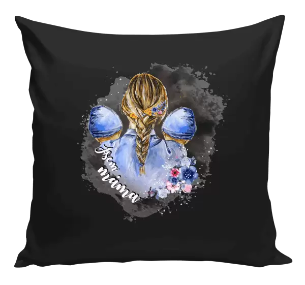 Polštář Jsem máma - dva chlapečci