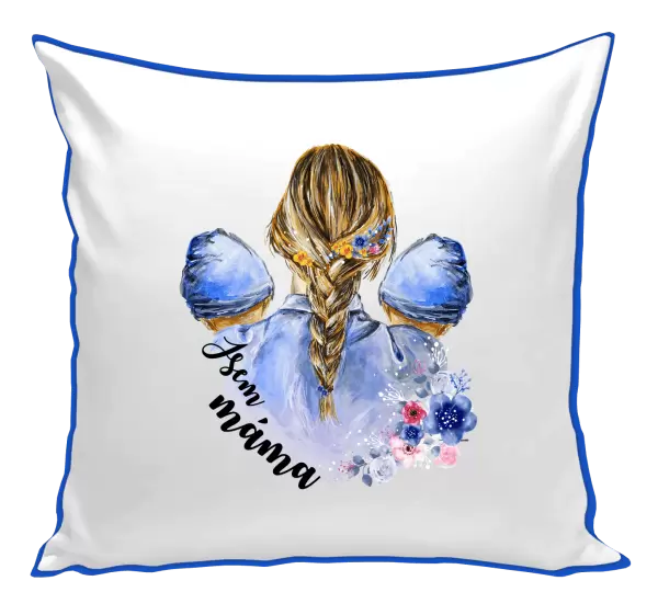 Polštář Jsem máma - dva chlapečci