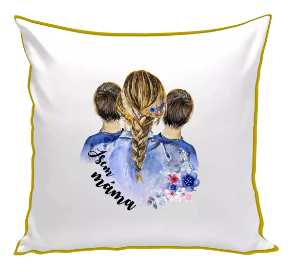Polštář Jsem máma - dva kluci