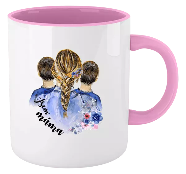 Hrnek Jsem máma - dva kluci