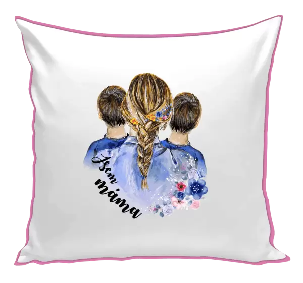 Polštář Jsem máma - dva kluci