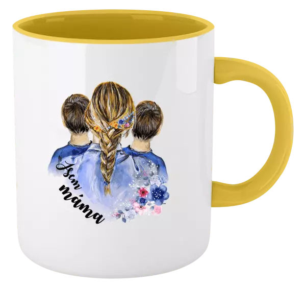 Hrnek Jsem máma - dva kluci