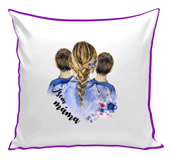 Polštář Jsem máma - dva kluci