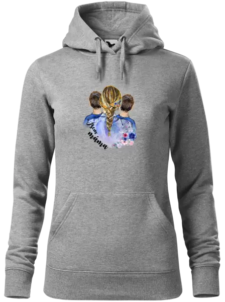 Dámská mikina Jsem máma - dva kluci