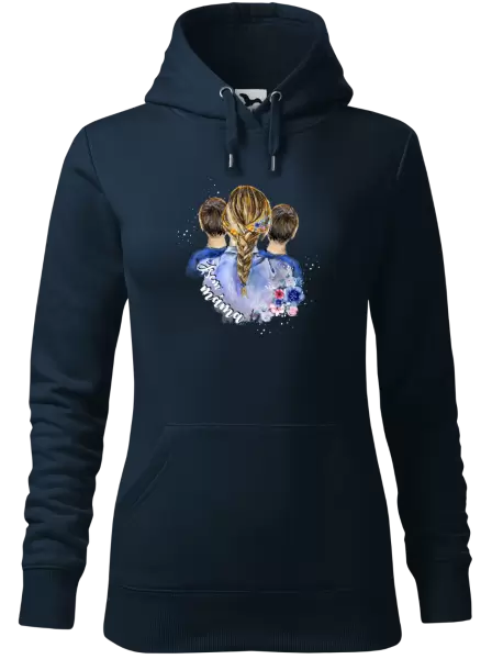 Dámská mikina Jsem máma - dva kluci