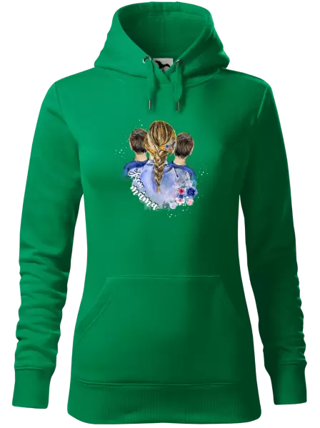 Dámská mikina Jsem máma - dva kluci