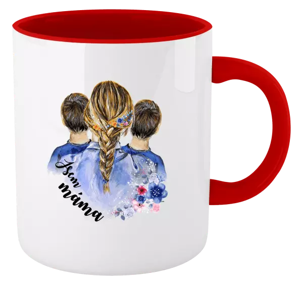 Hrnek Jsem máma - dva kluci