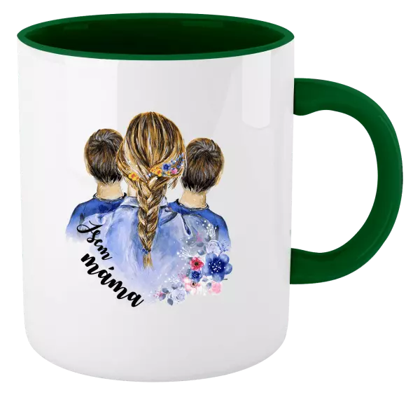 Hrnek Jsem máma - dva kluci