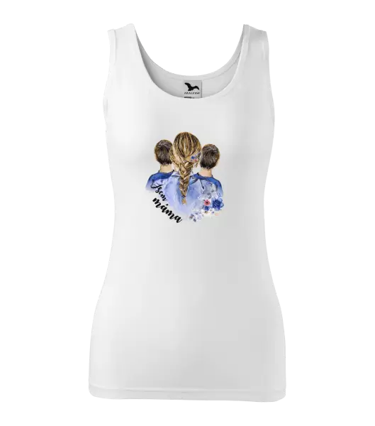 Dámské tílko Jsem máma - dva kluci