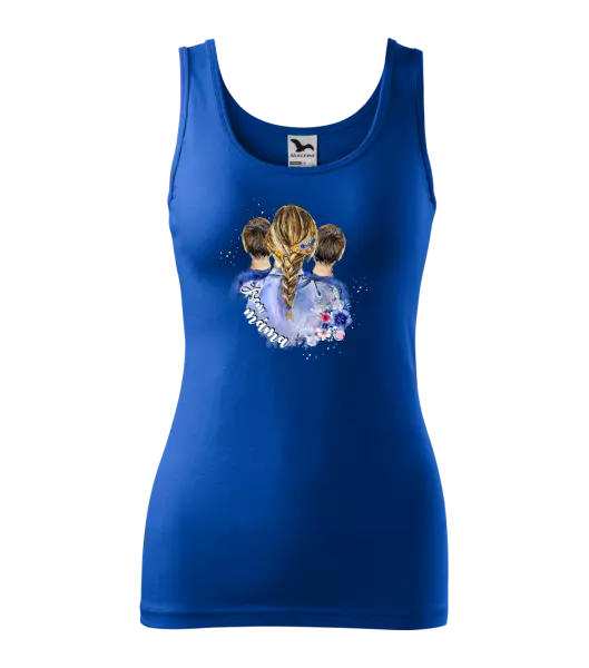 Dámské tílko Jsem máma - dva kluci