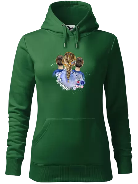 Dámská mikina Jsem máma - dva kluci