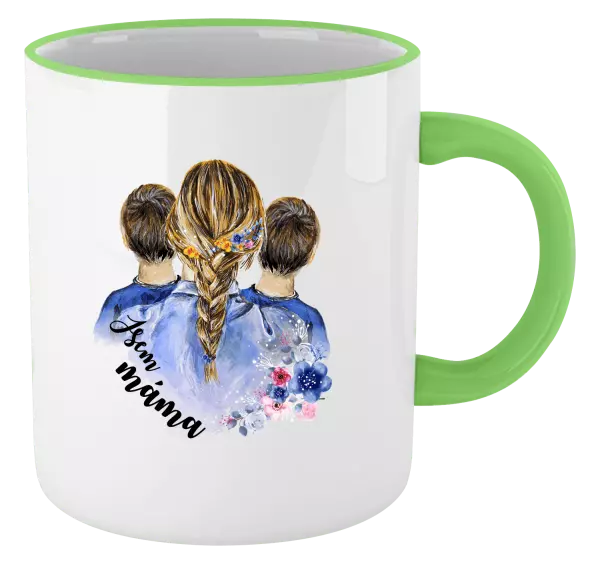 Hrnek Jsem máma - dva kluci