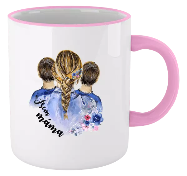 Hrnek Jsem máma - dva kluci