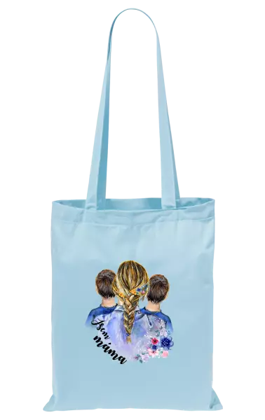 Látková taška Jsem máma - dva kluci