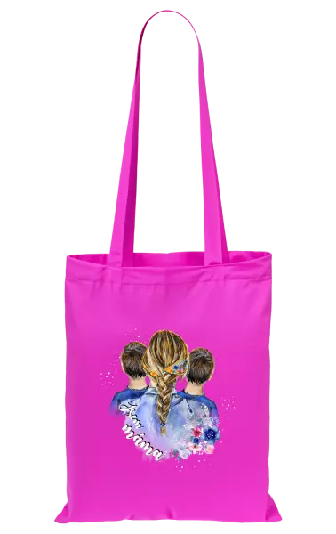 Látková taška Jsem máma - dva kluci