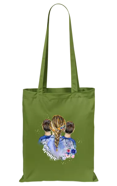 Látková taška Jsem máma - dva kluci