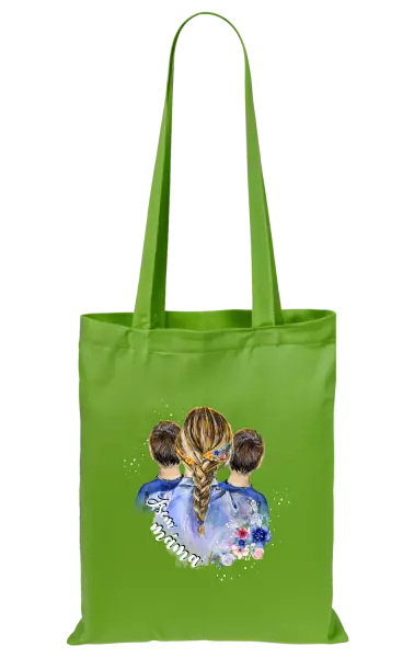 Látková taška Jsem máma - dva kluci