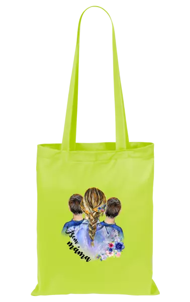 Látková taška Jsem máma - dva kluci