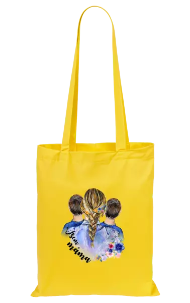 Látková taška Jsem máma - dva kluci