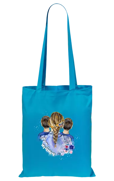 Látková taška Jsem máma - dva kluci