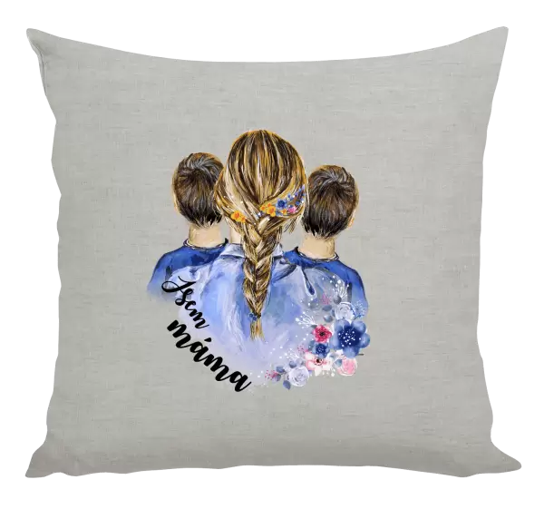 Polštář Jsem máma - dva kluci