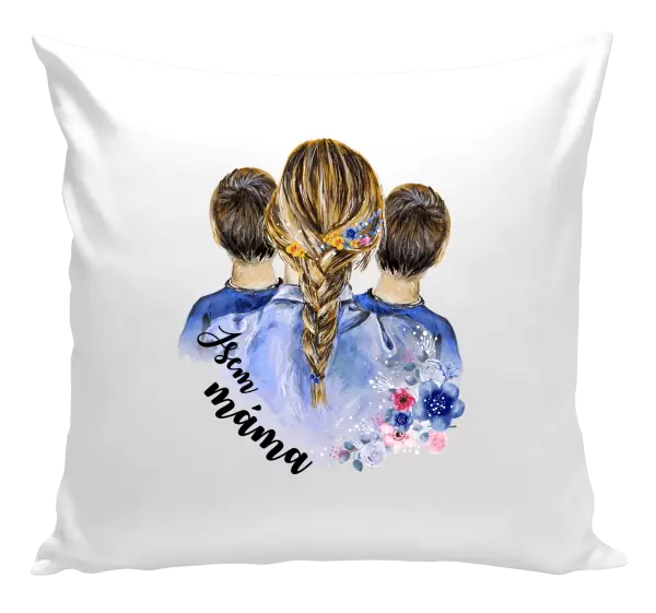 Polštář Jsem máma - dva kluci