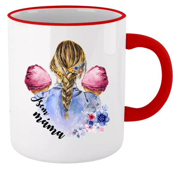 Hrnek Jsem máma - dvě holčičky