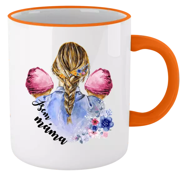 Hrnek Jsem máma - dvě holčičky