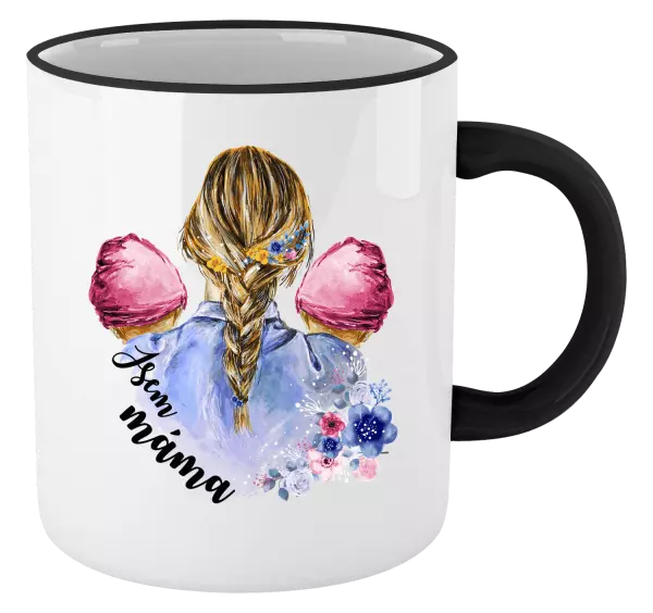 Hrnek Jsem máma - dvě holčičky