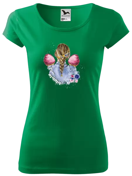 Dámské tričko Jsem máma - dvě holčičky