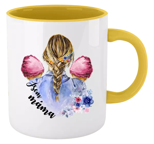 Hrnek Jsem máma - dvě holčičky