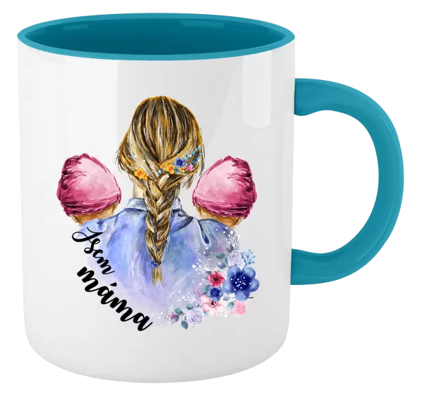 Hrnek Jsem máma - dvě holčičky