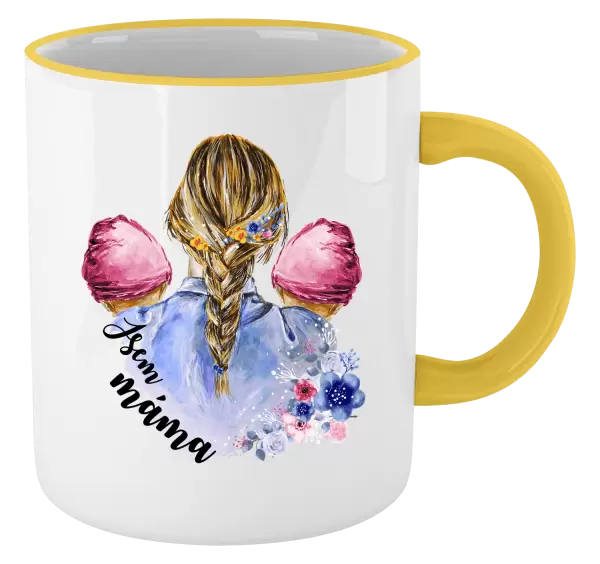 Hrnek Jsem máma - dvě holčičky