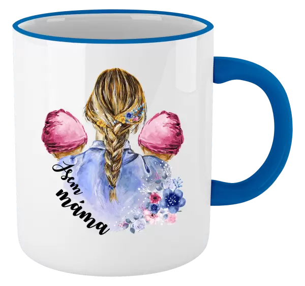 Hrnek Jsem máma - dvě holčičky