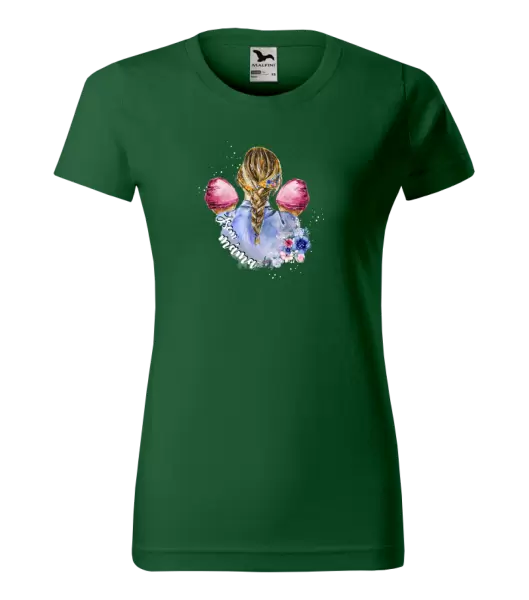 Dámské tričko Jsem máma - dvě holčičky