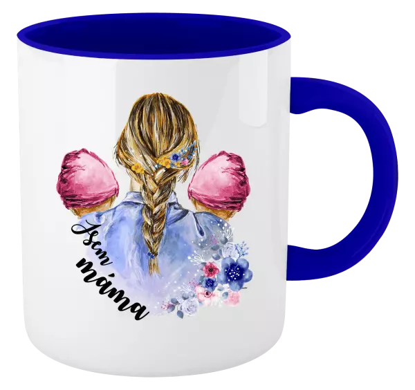 Hrnek Jsem máma - dvě holčičky