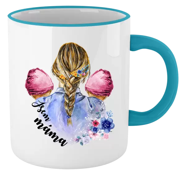 Hrnek Jsem máma - dvě holčičky