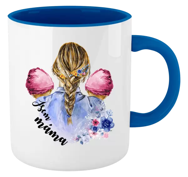 Hrnek Jsem máma - dvě holčičky