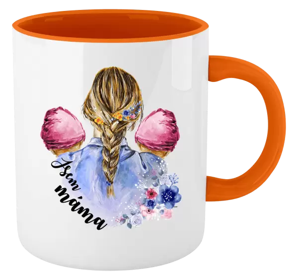 Hrnek Jsem máma - dvě holčičky