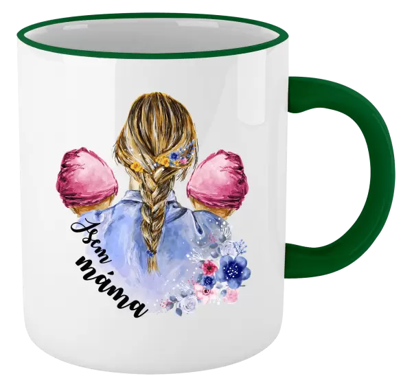 Hrnek Jsem máma - dvě holčičky