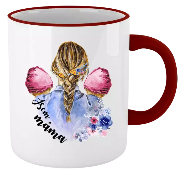 Hrnek Jsem máma - dvě holčičky