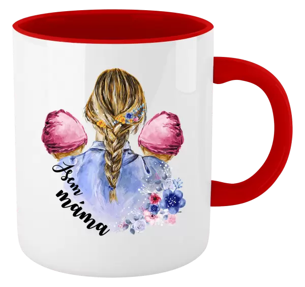 Hrnek Jsem máma - dvě holčičky