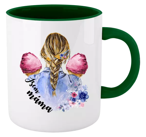 Hrnek Jsem máma - dvě holčičky