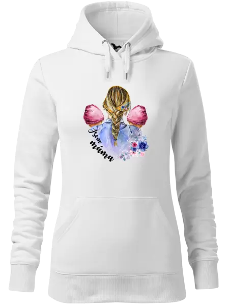 Dámská mikina Jsem máma - dvě holčičky