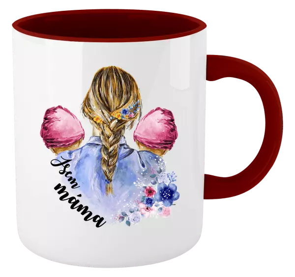 Hrnek Jsem máma - dvě holčičky