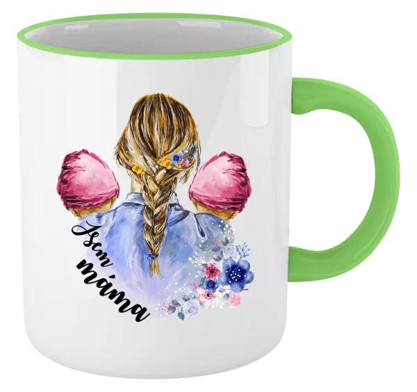 Hrnek Jsem máma - dvě holčičky